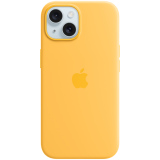 iPhone 15 Silicone Case with MagSafe - Sunshine,Model A3123