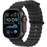 Apple Watch Ultra 2 GPS + Cellular 49mm Black Titanium Case with Black Ocean Band,Model A2986