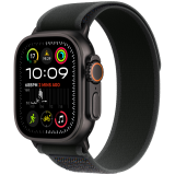 Apple Watch Ultra 2 GPS + Cellular 49mm Black Titanium Case with Black Trail Loop - S/M,Model A2986