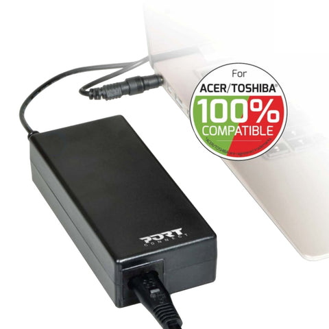 Port Connect 65 W Notebook Adapter Acer And Toshiba