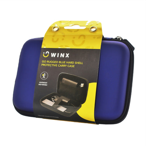 Winx Go Rugged Hardhsell Protective Carry Case Blue