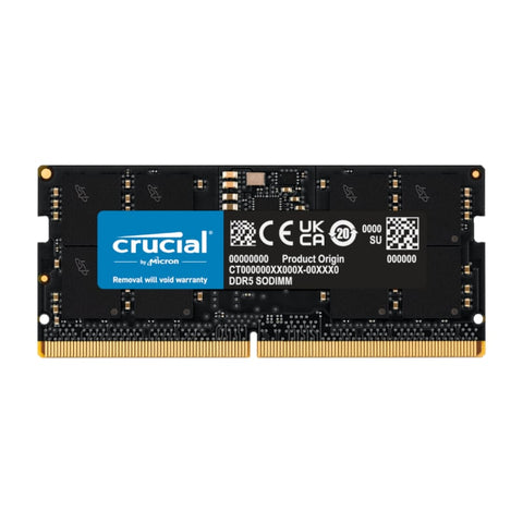 Crucial 16GB DDR5-5600 SODIMM CL46 (16Gbit), EAN: 649528929938