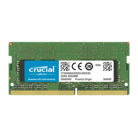 Crucial 32 Gb 3200 M Hz Ddr4 Dual Rank Sodimm Notebook Memory