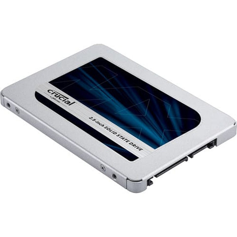 Crucial® MX500 500GB SATA 2.5” 7mm (with 9.5mm adapter) SSD, EAN: 649528785053