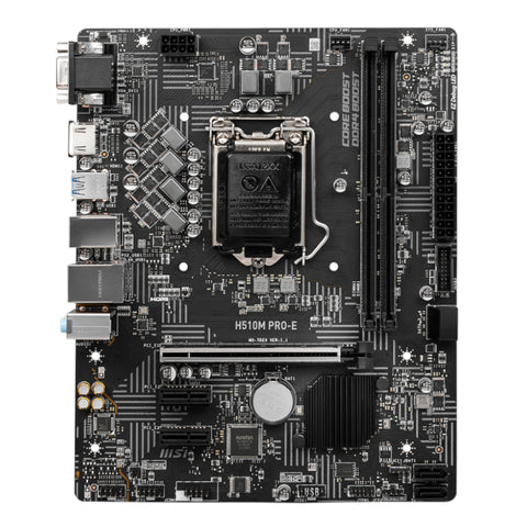 Msi H510 M Pro E Intel Lga1200 M Atx Motherboard