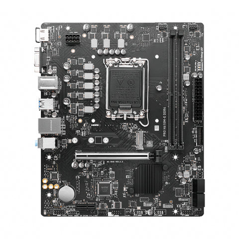 Msi H610 M E Pro Intel Lga1700 M Atx Motherboard